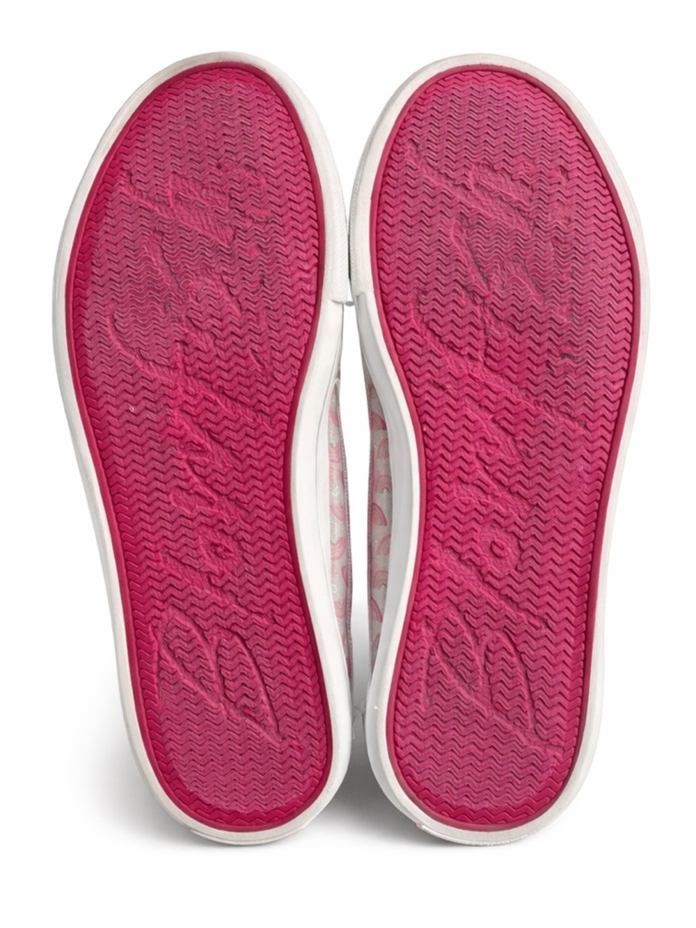 Blowfish Play-T Big Girl's Size 4/Women's Size 6.Rainbow Pattern slip on sneaker - Picture 4 of 5